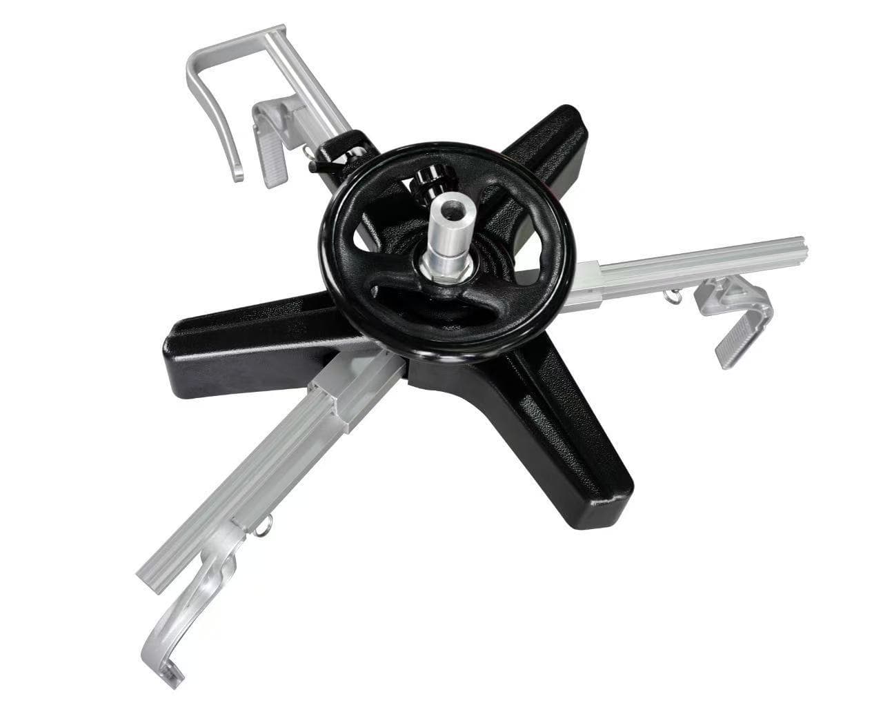 QC15 three-point tire-grip wheel aligner clamp